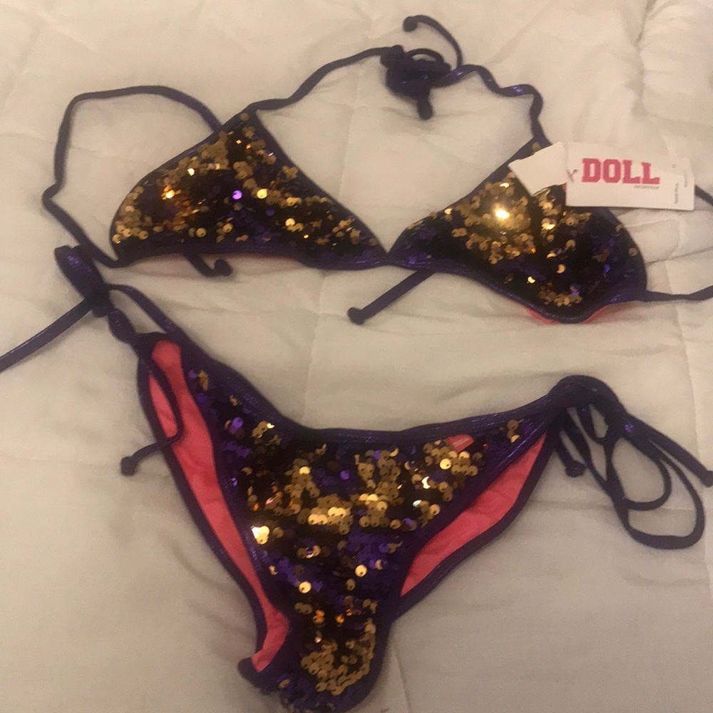 Sequin bikini